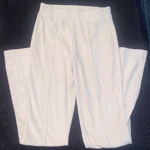 Aerie Ribbed Flare Pants🤍🧡